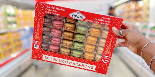 New Holiday French Macarons 36-Pack Available at Costco | Pumpkin Spice, Peppermint, Hazelnut & More
