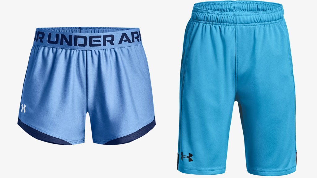two under armour shorts