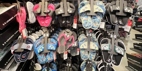 Under Armour Slides for the Family from $9 Shipped (Regularly $23) | Lots of Colors & Styles