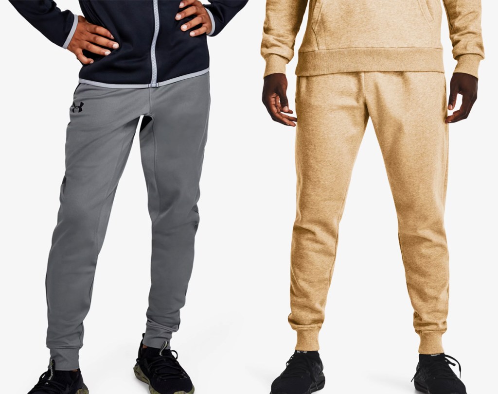 two under armour sweat pants