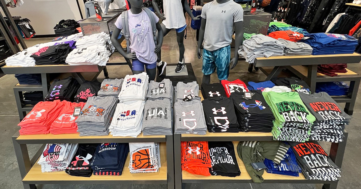 Under Armour Shirts for the Family from $10 Each Shipped (Regularly $28)