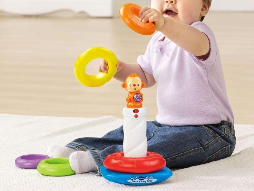VTech Stack and Sing Rings Only $7.55 on Amazon (Regularly $18) | Hip2Save