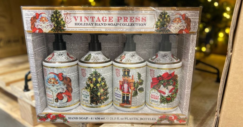 Home & Body Co Vintage Press Holiday Hand Soaps
