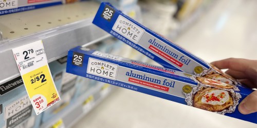 Aluminum Foil 25 Sq Ft JUST $1 at Walgreens (In-Store or Online)