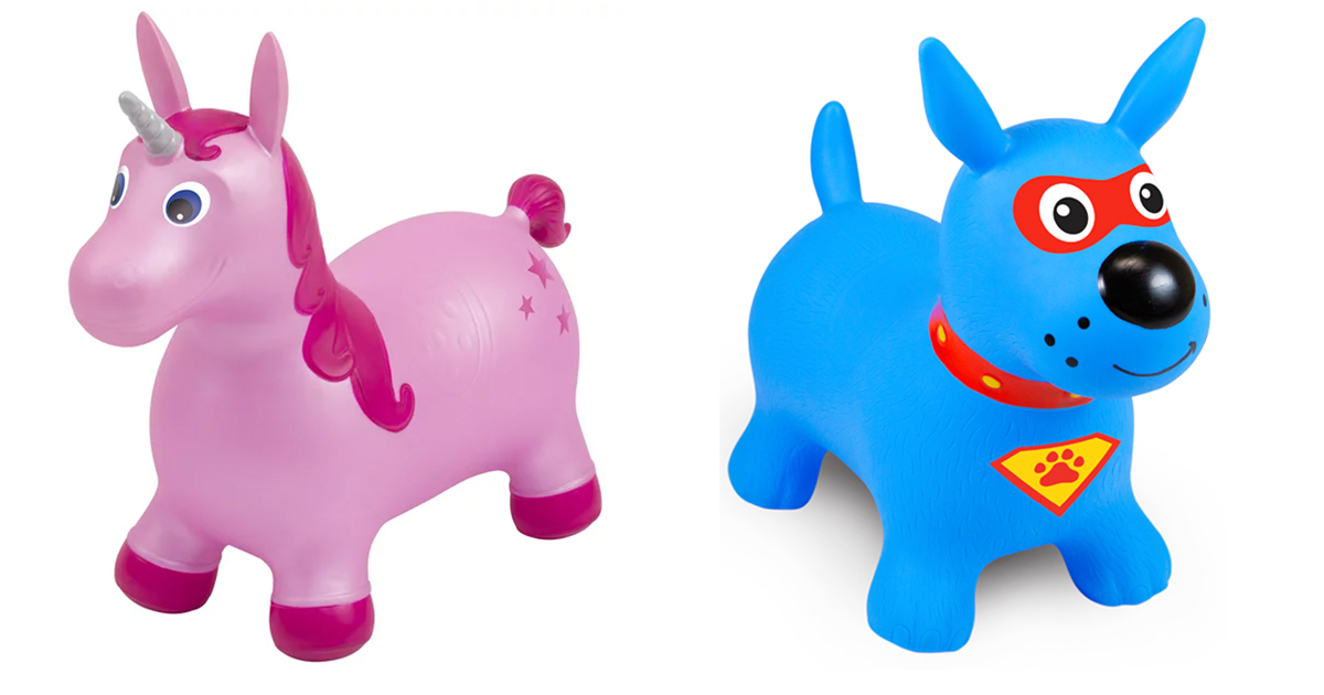 Bounce buddies pink and blue