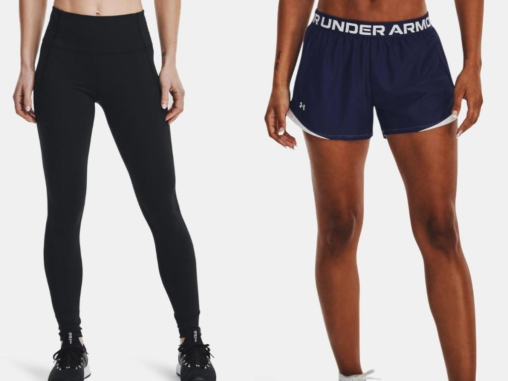 women's under armour leggings and shorts