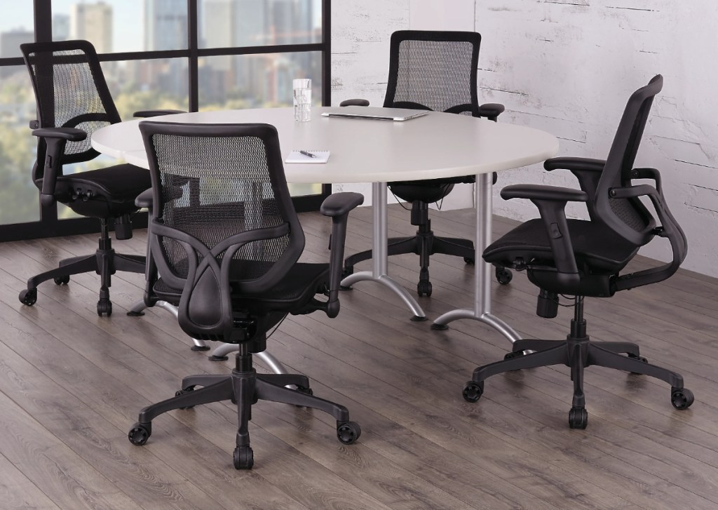 Workpro office chairs around a table
