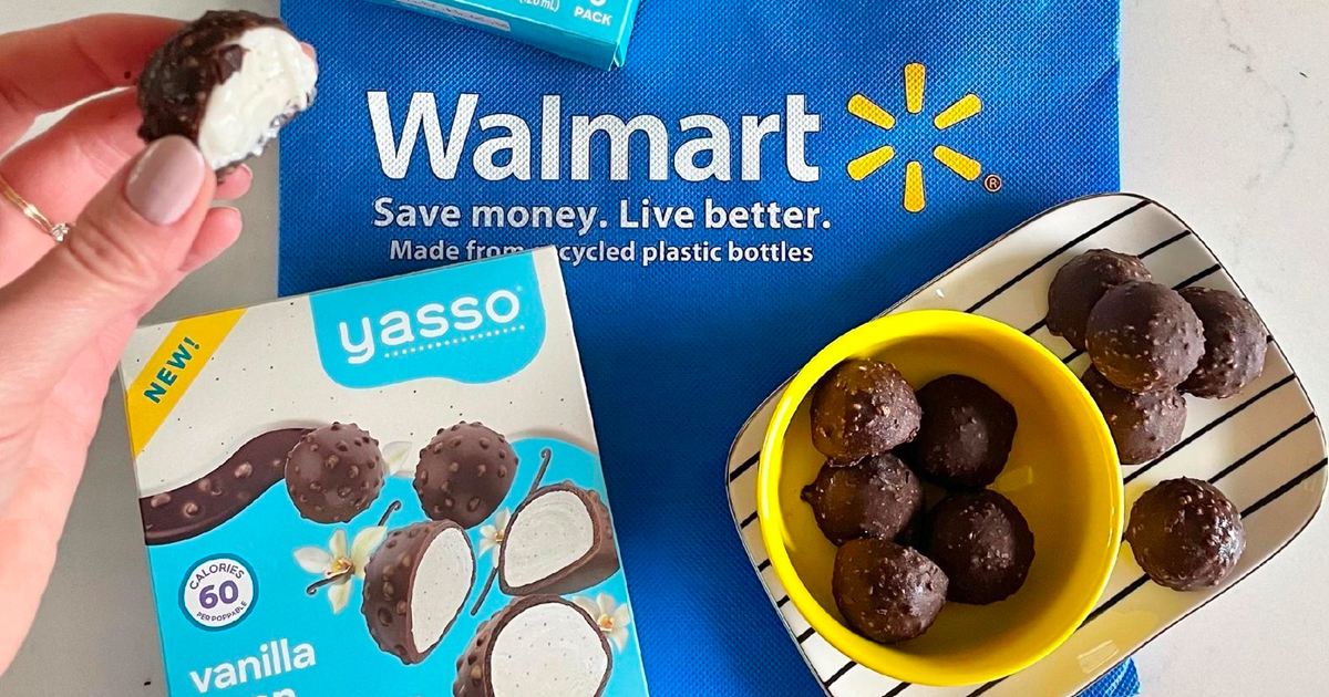 Yasso Frozen Greek Yogurt Poppables Just 88¢ After Cash Back at Walmart