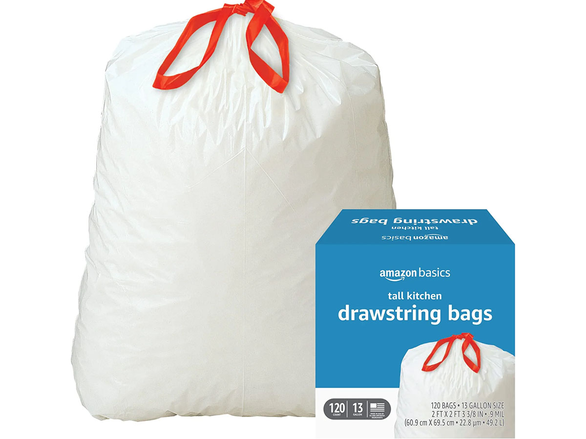 amazon basics trash bags