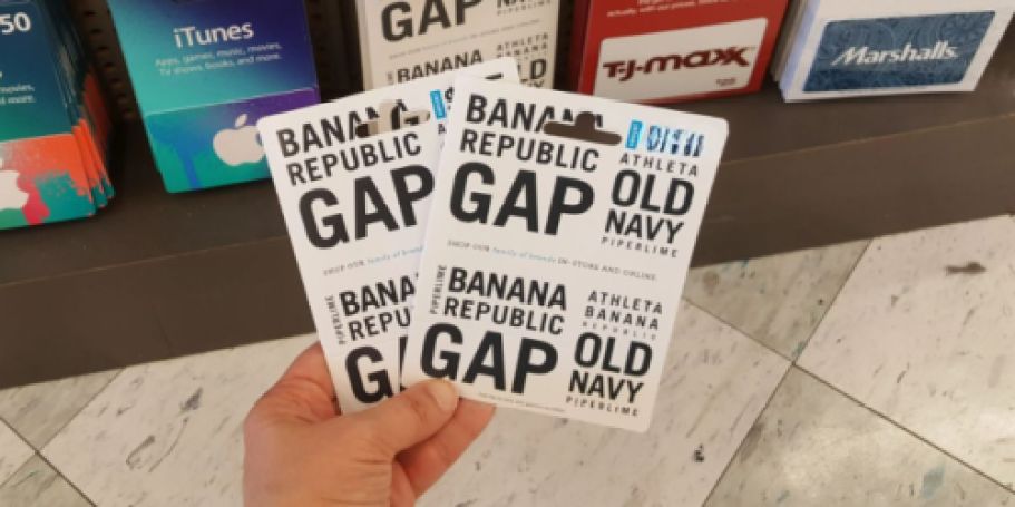 $50 Banana Republic eGift Card Only $40 | Use at Gap, Old Navy, Athleta, & Outlets, Too!