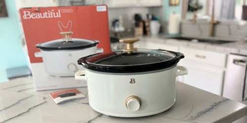 Beautiful by Drew Barrymore 6 Qt. Slow Cooker Just $49.96 Shipped (Reg. $70) + More!