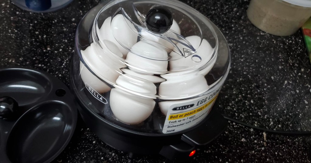 Bella Egg Cooker Just 9.99 on (Regularly 25) Cooks 7