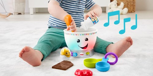 Fisher-Price Mixing Bowl w/ Play Food Only $10.50 on Amazon (Regularly $25)