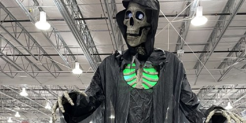 Costco Halloween Decor is Here | 10-Foot Reaper Skeleton Only $279.99 + More