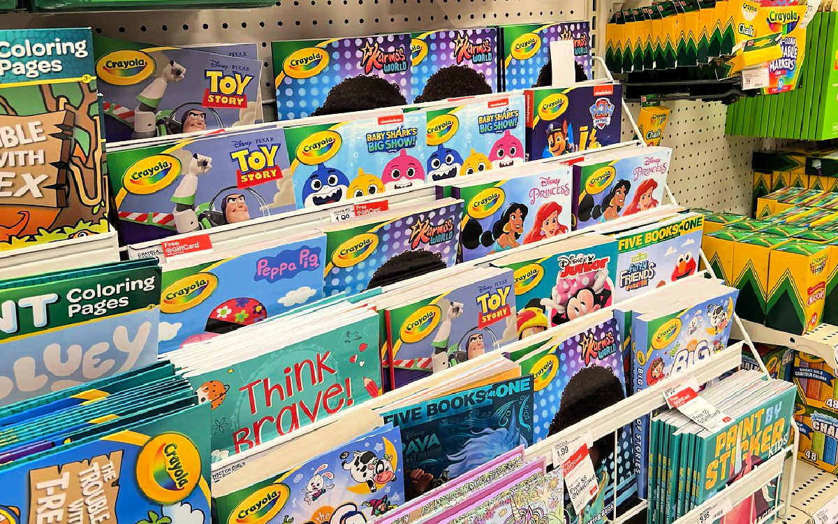 Crayola Coloring Books W Stickers From 1 30 Each On Target Com Easy   Crayola Coloring Books 1 