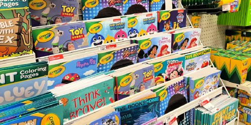 *HOT* Crayola Coloring Books w/ Stickers from 32¢ Each After Target Gift Card (In-Store & Online)