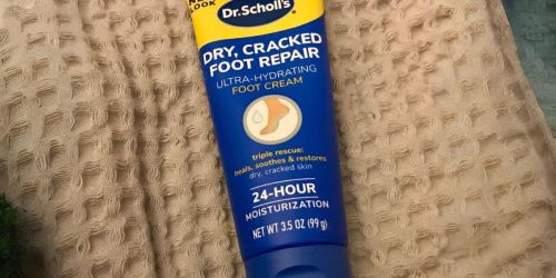 Dr. Scholl’s Dry Cracked Foot Repair Cream Only $3.89 on Amazon (Regularly $7)