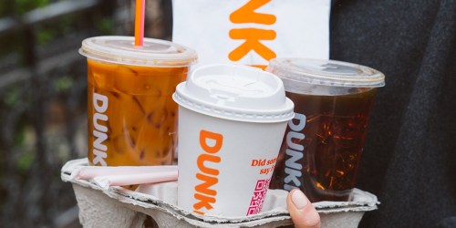 Possible $2 Dunkin’ ANY Size Drink for Rewards Members (Check your Email)