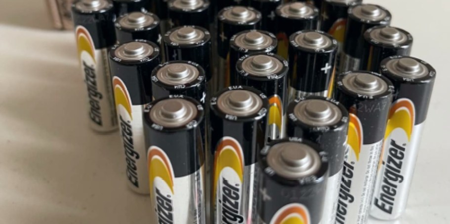 Energizer AA or AAA Batteries 32-Count Only $13 Shipped on Amazon (Reg. $20)