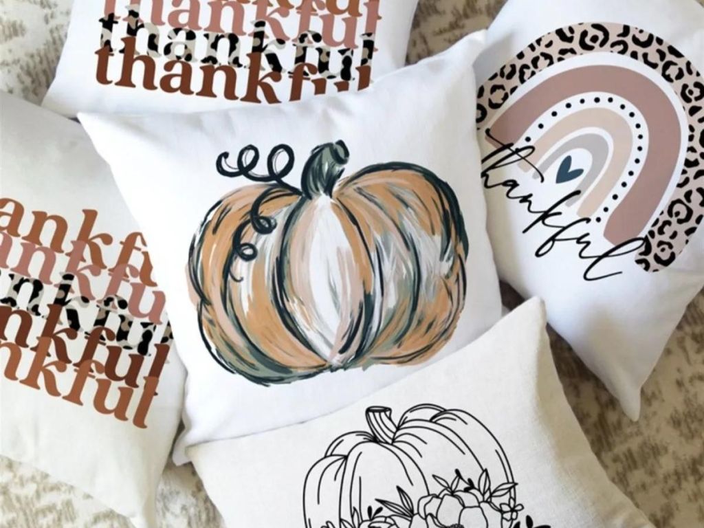Fall pillow covers