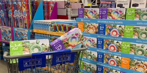 Sam’s Club Outdoor Water Toys Available Now | Pool Floats, Slides, Bounce Houses & More
