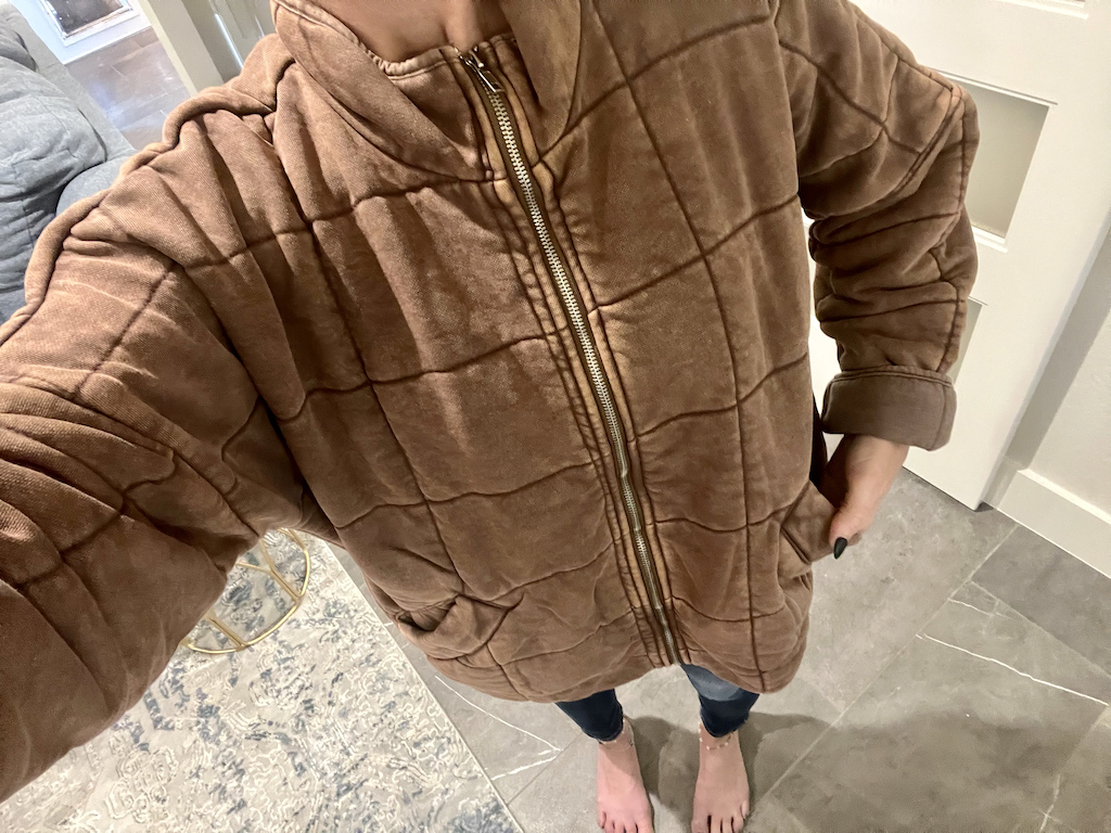 Forever 21 Quilted Jacket Dupe 