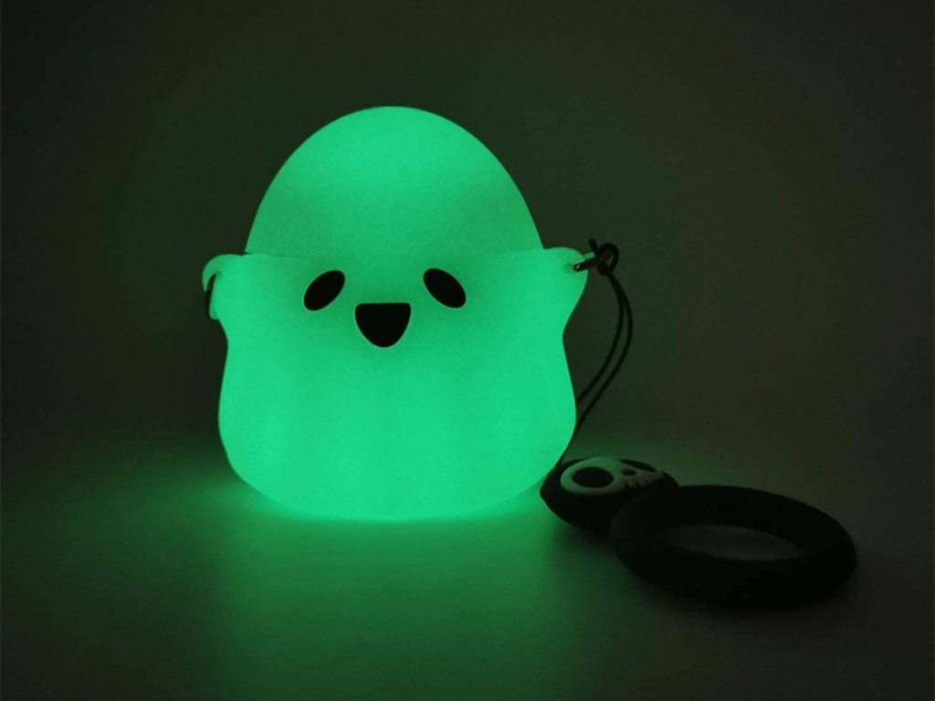 glowing ghost airpods case