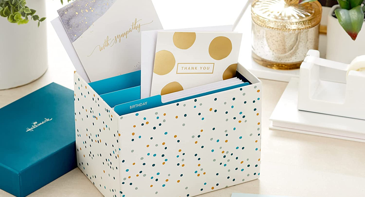 Hallmark Greeting Cards 48Pack w/ Storage Box Only 19 Shipped on Amazon