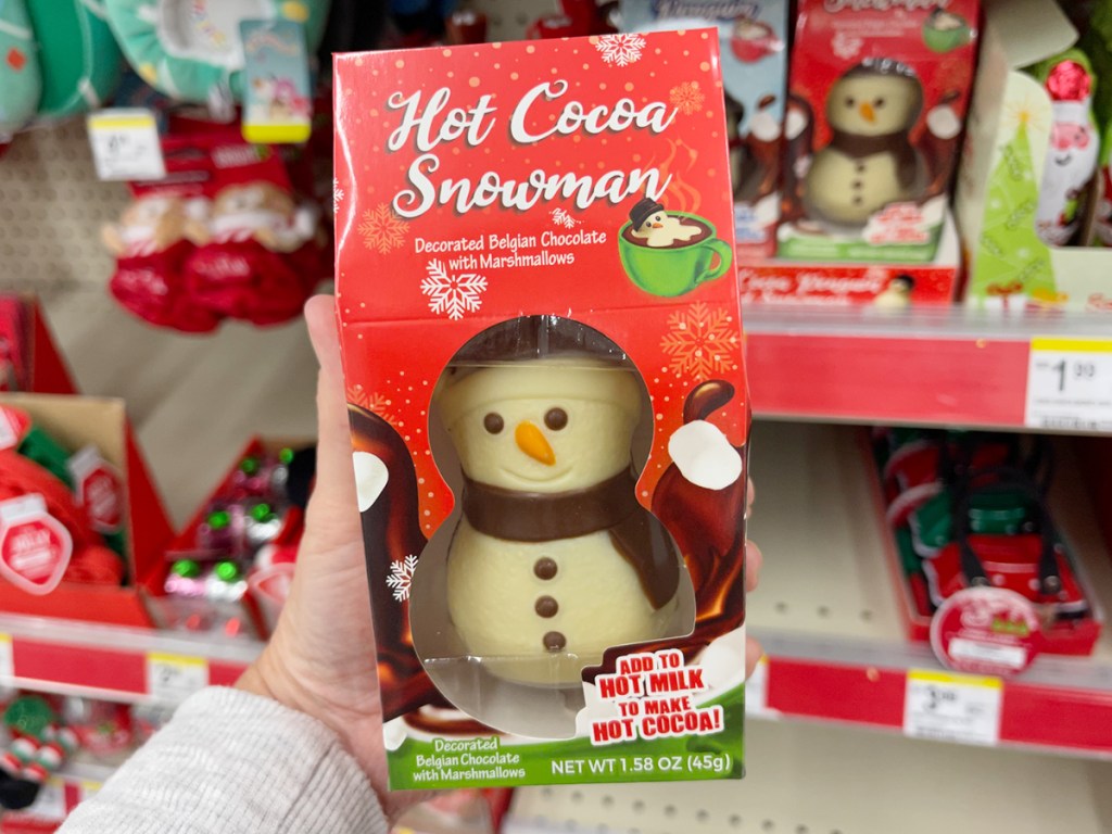 snowman cocoa bomb
