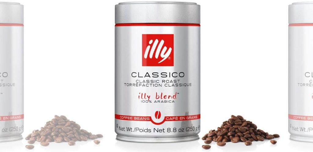 illy Whole Bean Coffee Cans