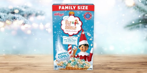 New Elf on The Shelf Cereal Tastes Like Ice Cream & Actually Feels Cold in Your Mouth
