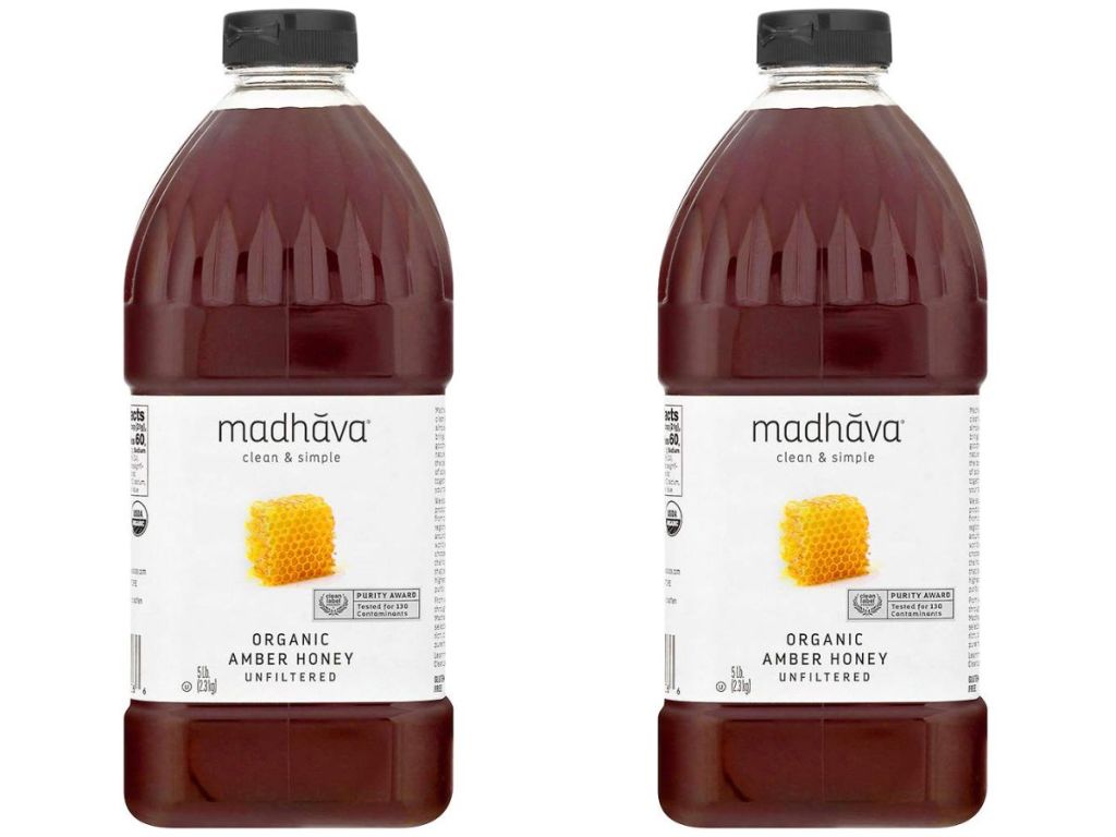 2 bottles of madhava honey