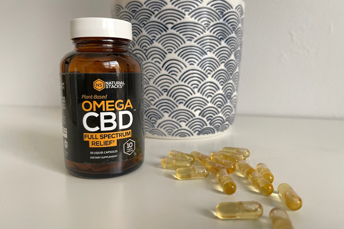 Natural Stacks Omega CBD 3 Month Supply Only 37.90 Shipped Reg