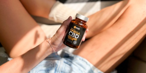 Natural Stacks Omega CBD 3-Month Supply Only $37.90 Shipped (Reg. $105) | Boosts Mood, Reduces Stress & Pain