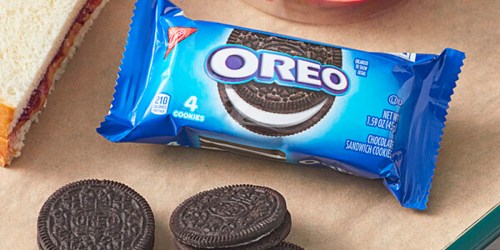 OREO Snack Packs 30-Count Only $10.50 on Amazon | Great for Work & School Lunches!