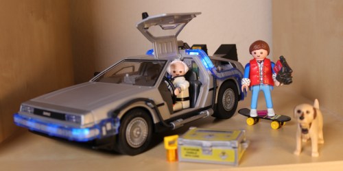 Playmobil Back to The Future Delorean 64-Piece Set Only $26.99 Shipped on Amazon (Regularly $65) – Awesome Reviews