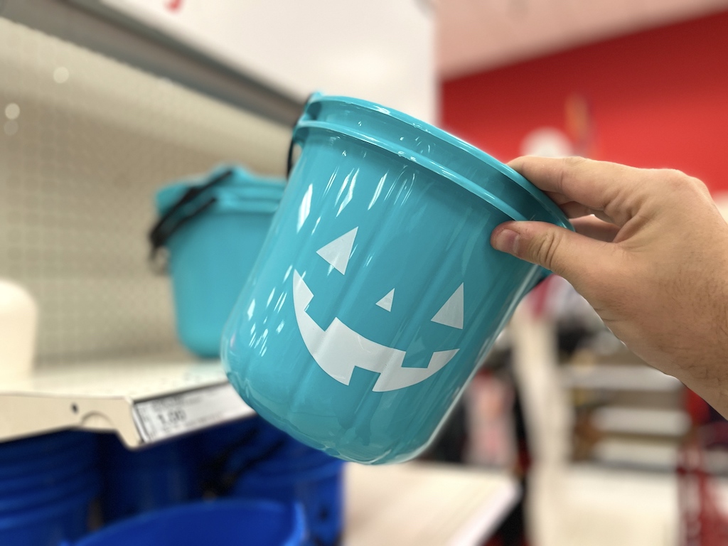 Target Halloween Pumpkin Buckets ONLY $1 (Buy Online w/ Free Store Pickup)