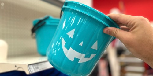Target Halloween Pumpkin Buckets ONLY $1 (Buy Online w/ Free Store Pickup)