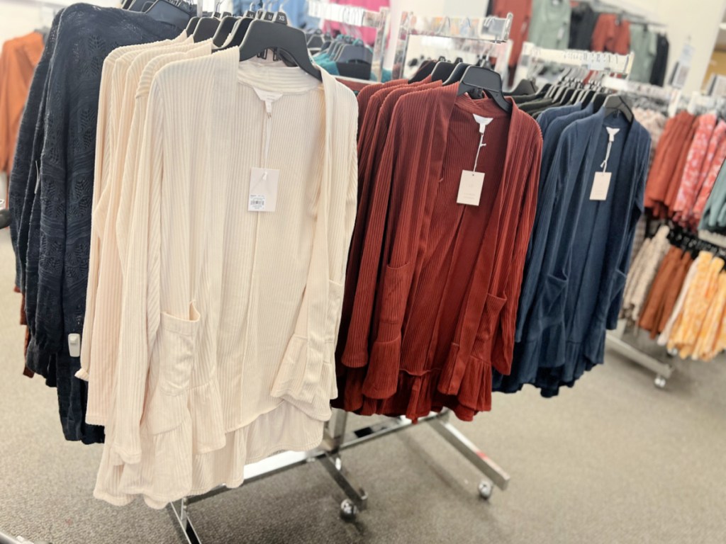 ruffle layering sweaters from lauren conrad collection 