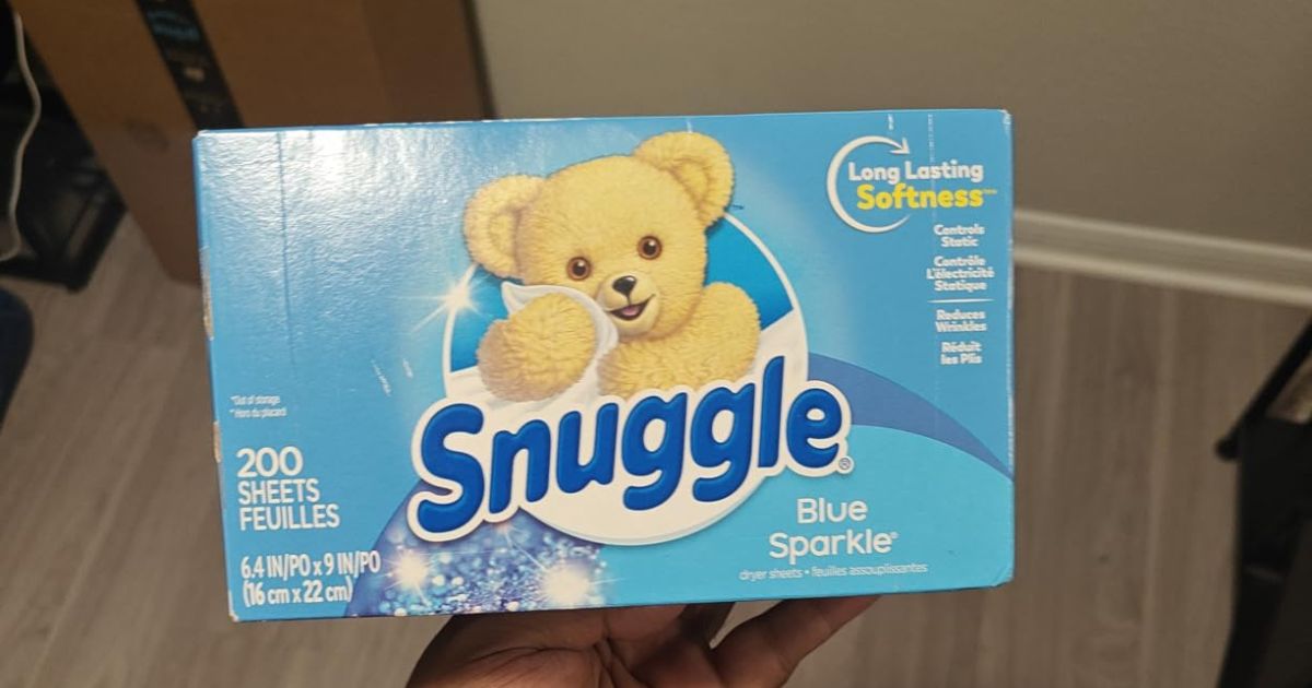 Snuggle Dryer Sheets 200-Count Box Just $4.62 Shipped on Amazon | Hip2Save