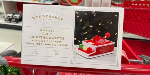 The Wondershop at Target Line Is Back | Fun Wireless Christmas Lighting Switch Just $25 (May Sell Out!)