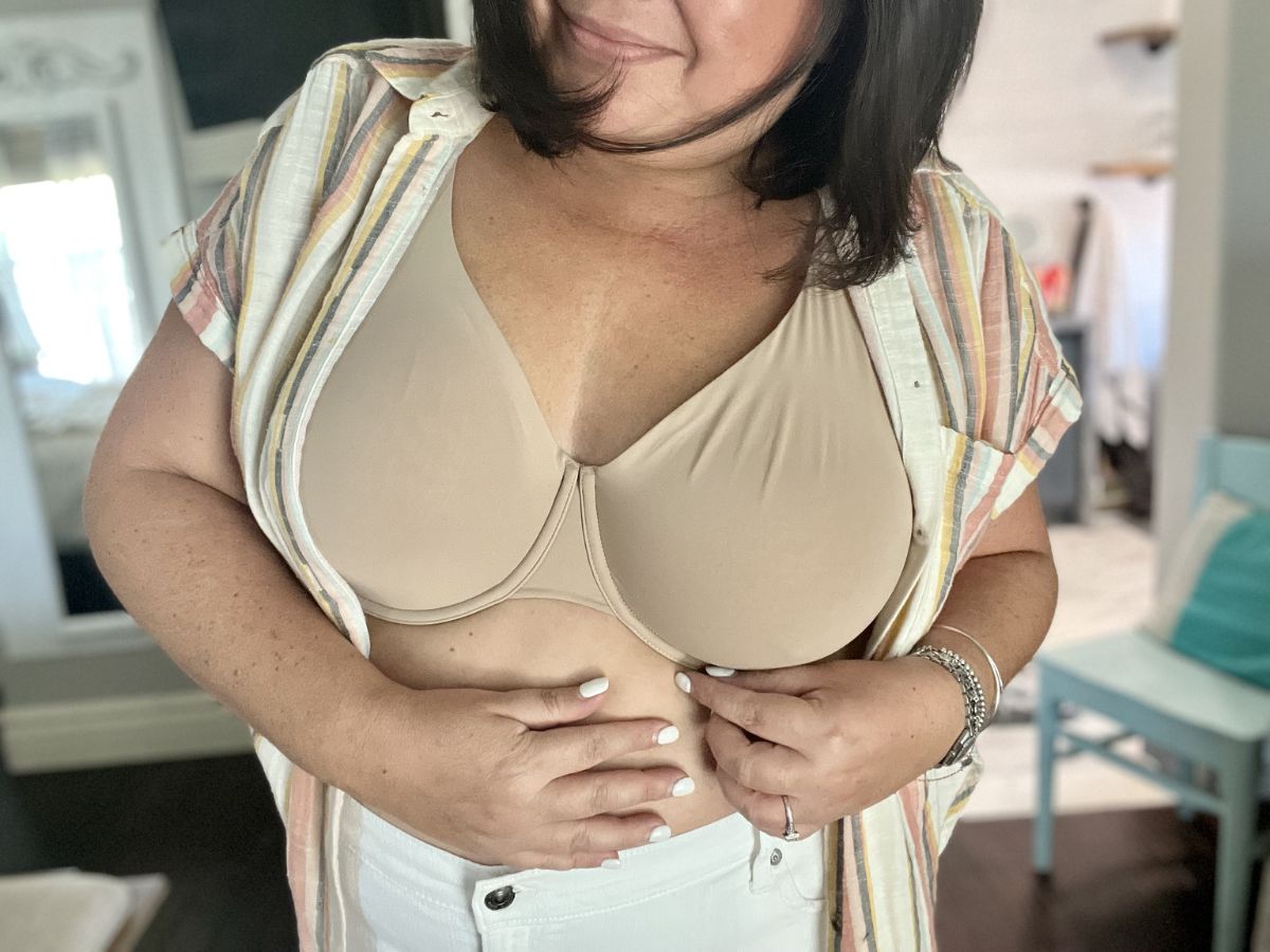 Loving my new bras from @thirdlove! New styles, new size and still