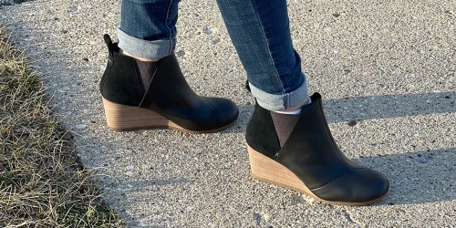 65% Off TOMS Clearance Boots | Team-Favorite Kelsey Boots ONLY $49.99 (Reg. $100)