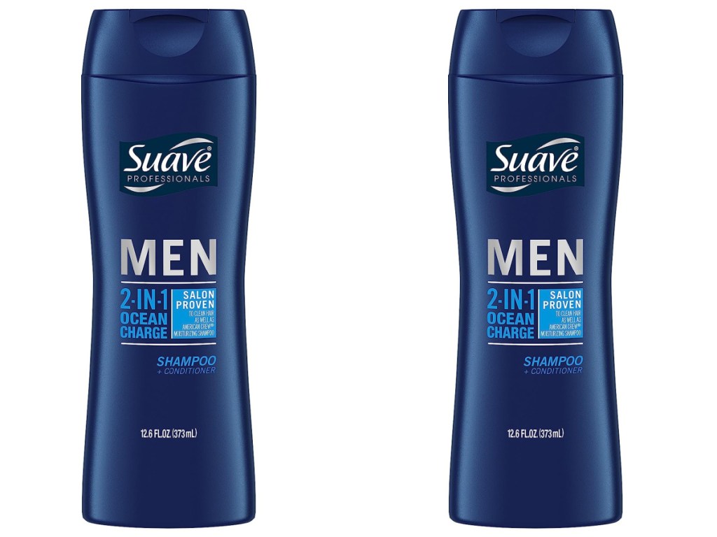 two stock images suave men shampoo
