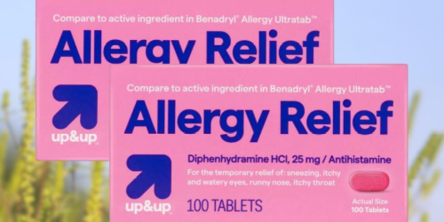 Up & Up Allergy Relief 200-Count Only $2.98 After Target Gift Card