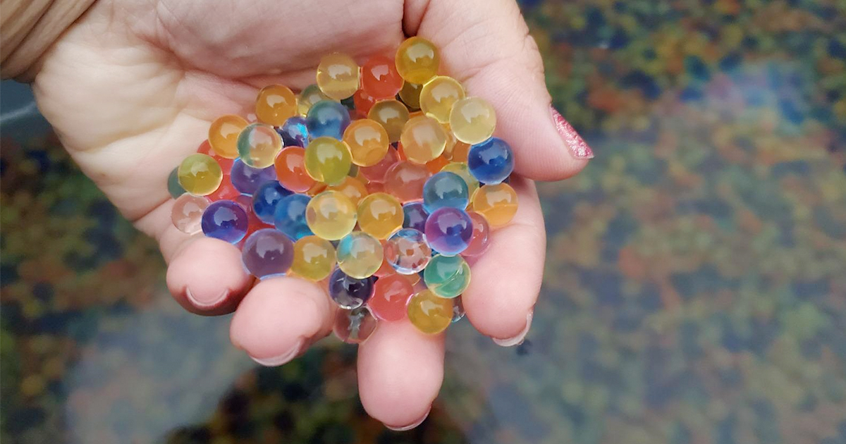 Rainbow Water Beads 50,000 Count Just 7.64 (Amazon Lightning Deal
