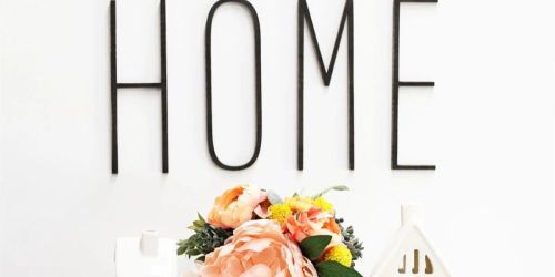Farmhouse Style Skinny Letters from $7.61 Each Shipped | Handmade w/ Laser-Cut Wood