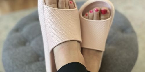 32 Degrees Women’s Cushion Slides Only $9.99 (Regularly $36) + Free Shipping Offer