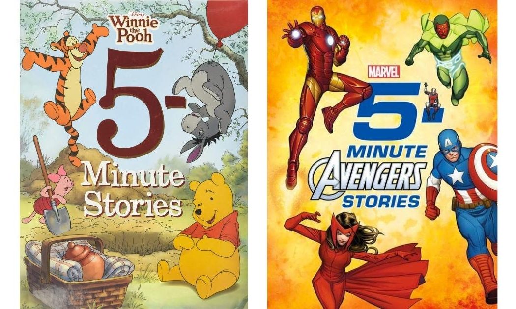 winnie the pooh and avengers 5 minute stories