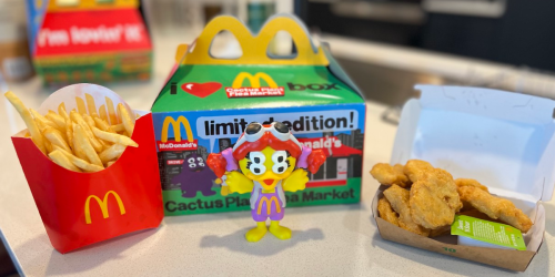 McDonald’s Adult Happy Meals w/ Collectible Figures Available For Limited Time